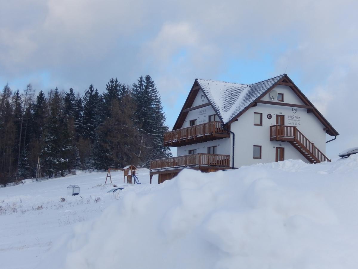 Horské Apartmány Bílý Vlk Vaclavov u Bruntalu Exterior foto